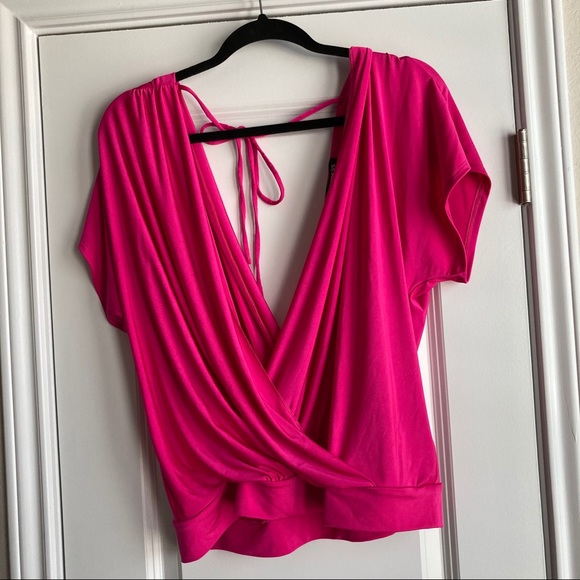 deep back neck tops